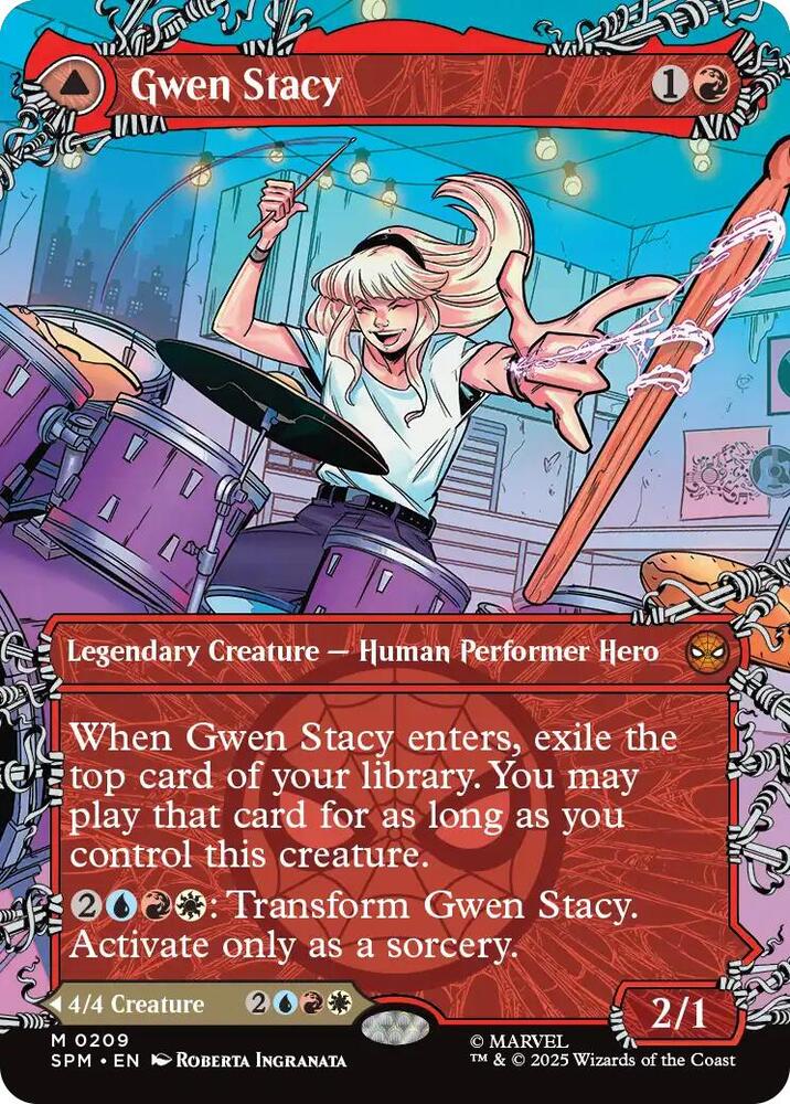 Gwen Stacy (0209) (Borderless) card image