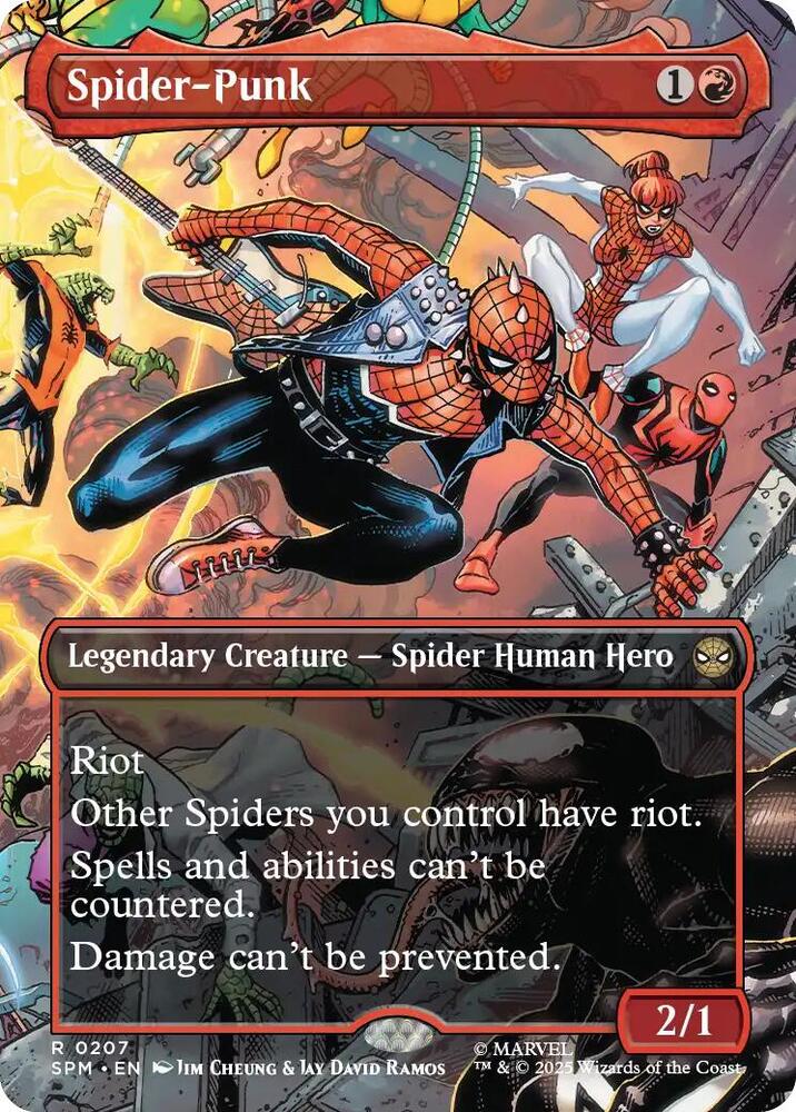 Spider-Punk (0207) (Borderless) card image