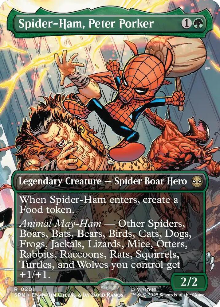 Spider-Ham, Peter Porker (Borderless) card image