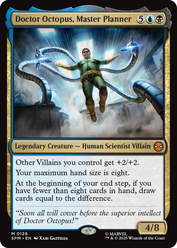 Doctor Octopus, Master Planner card image