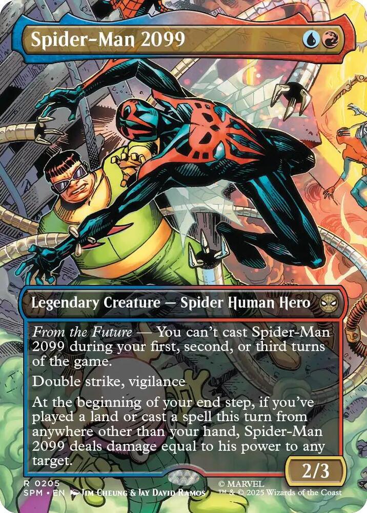 Spider-Man 2099 (0205) (Borderless) card image