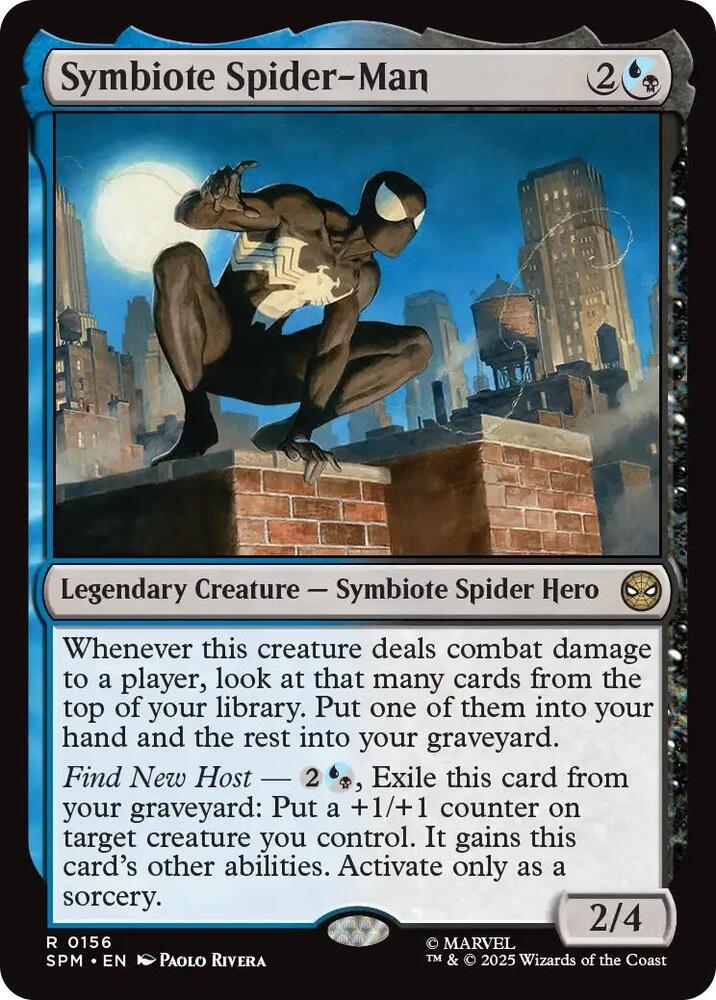 Symbiote Spider-Man card image