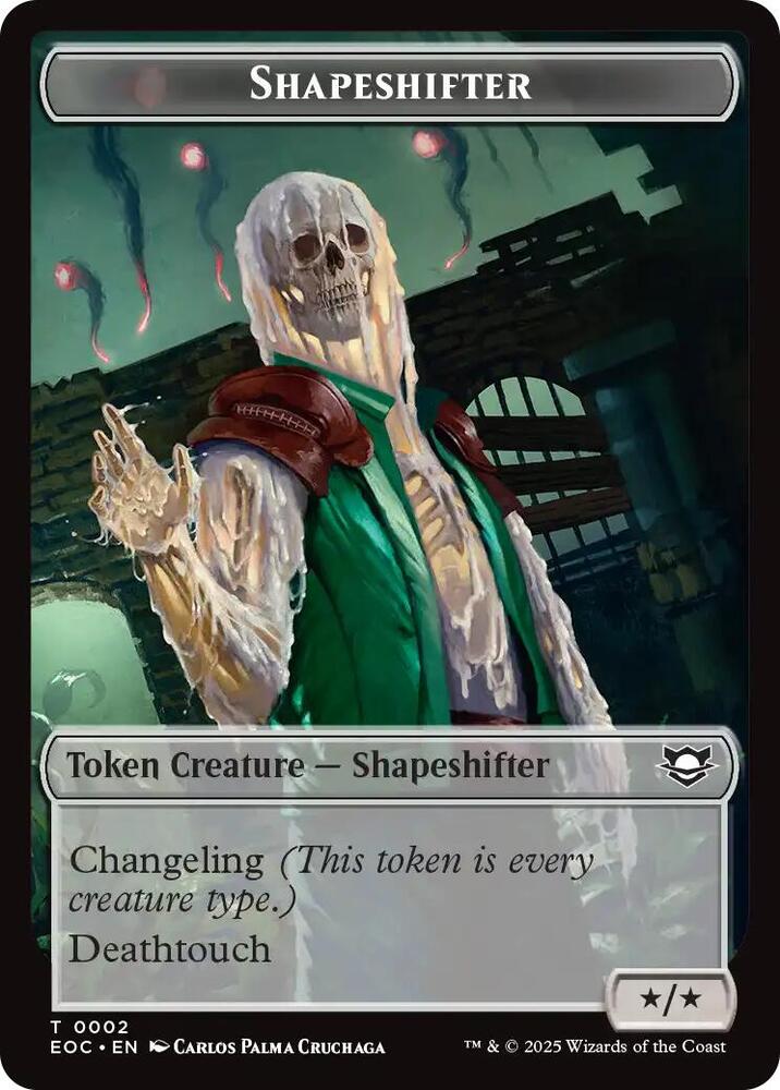 Shapeshifter // Golem (0013) Double-Sided Token card image