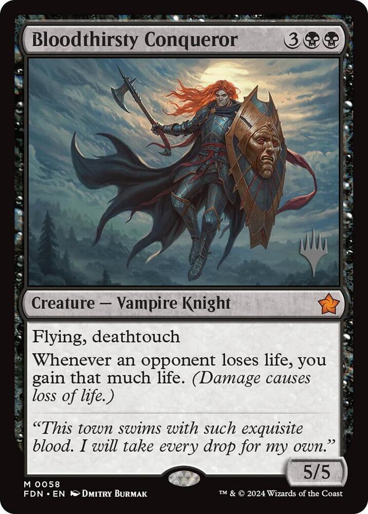 Bloodthirsty Conqueror card image