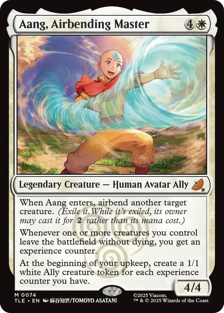 Aang, Airbending Master card image