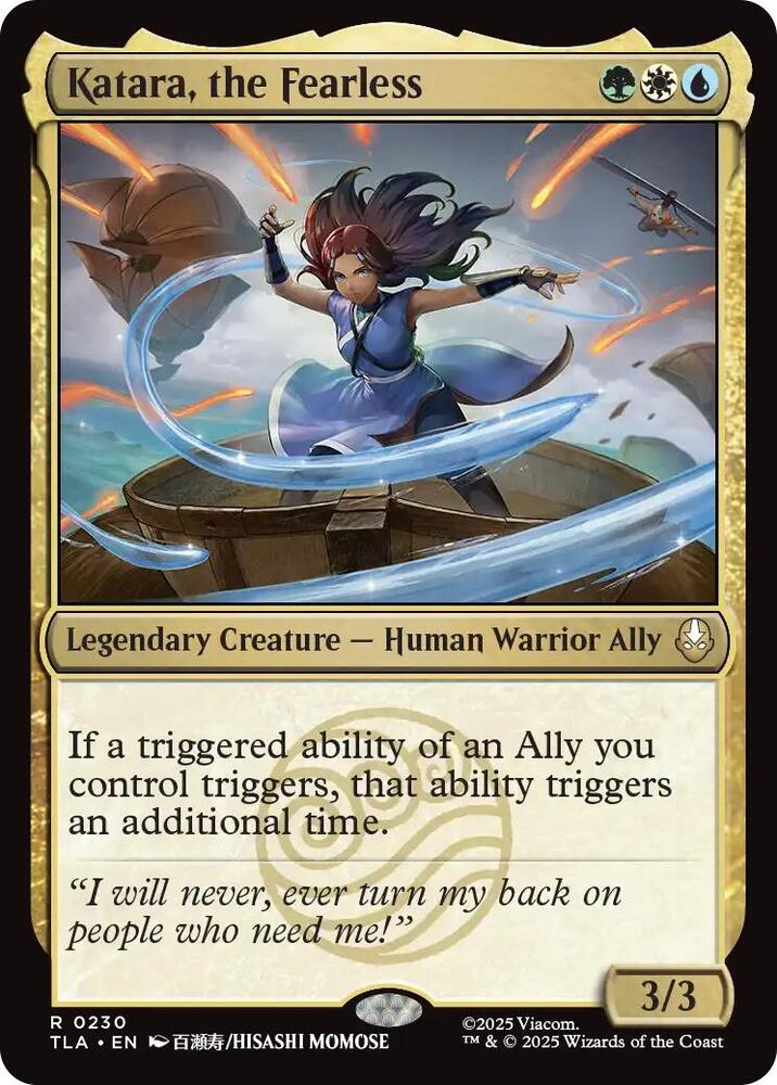 Katara, the Fearless card image