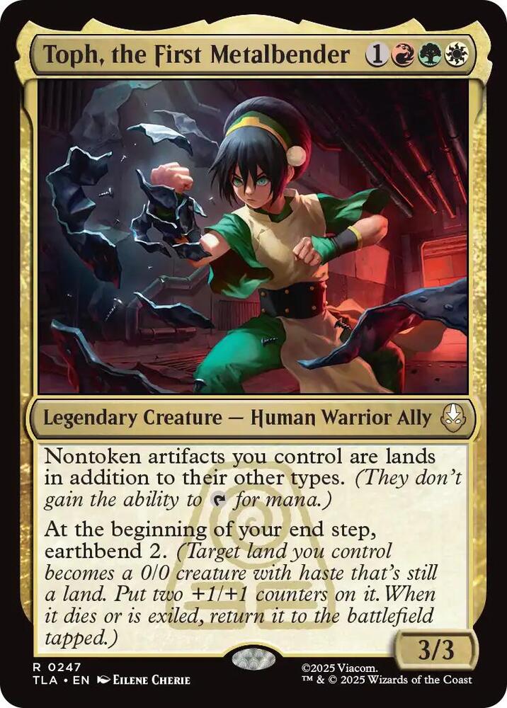 Toph, the First Metalbender card image