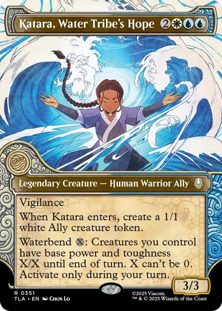 Katara, Water Tribe's Hope (Showcase) card image