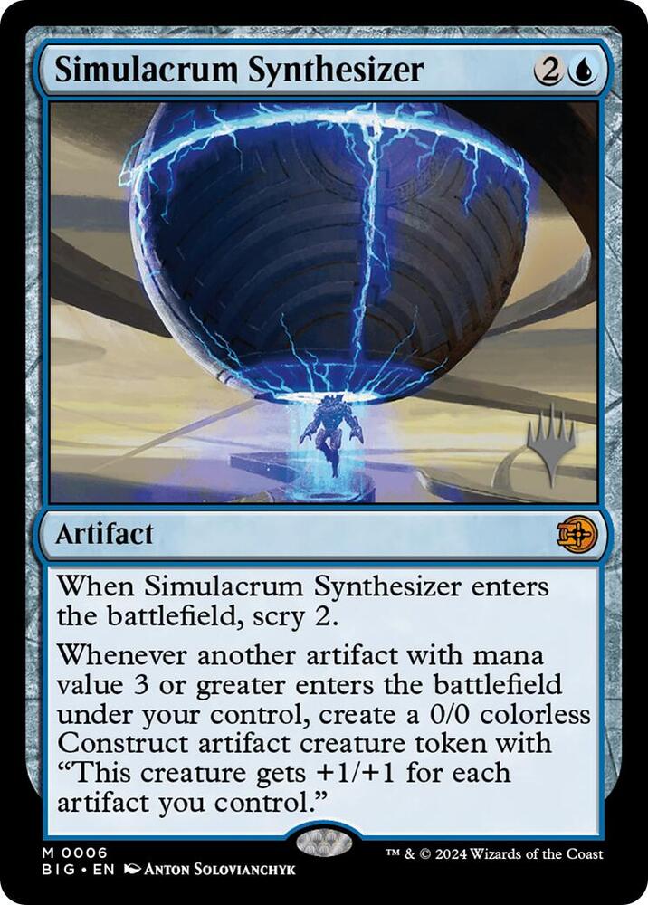 Simulacrum Synthesizer card image
