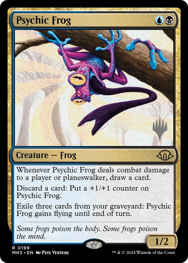 Psychic Frog card image