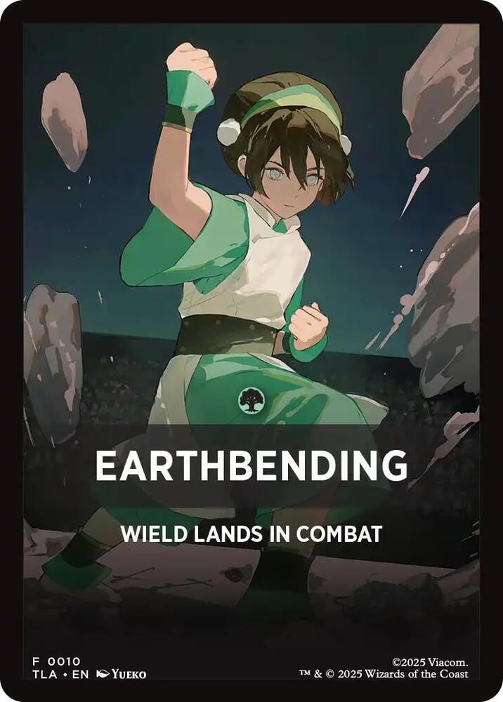 Earthbending Theme Card (0010) card image