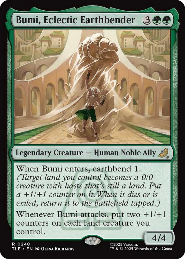 Bumi, Eclectic Earthbender card image