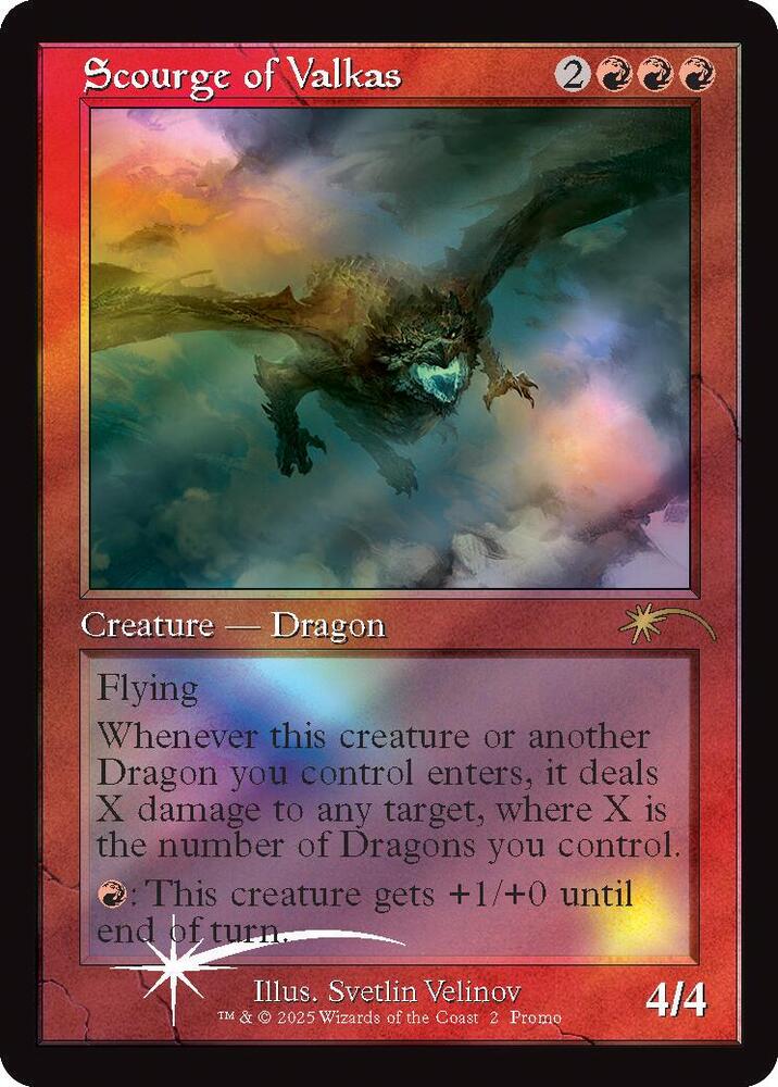 Scourge of Valkas (Retro Frame) card image