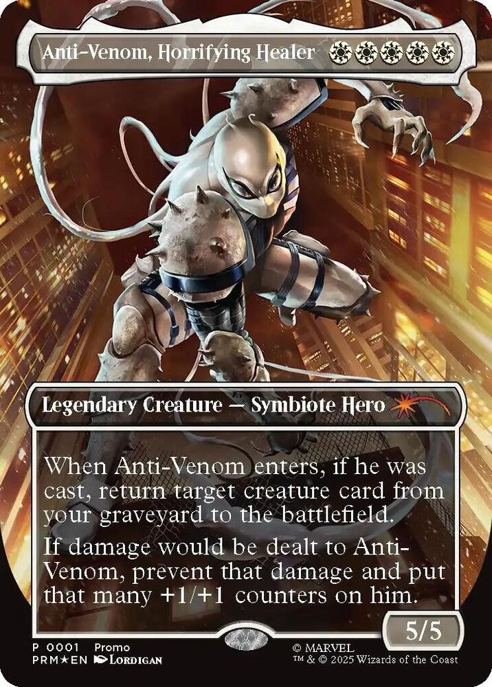 Anti-Venom, Horrifying Healer (Borderless) card image