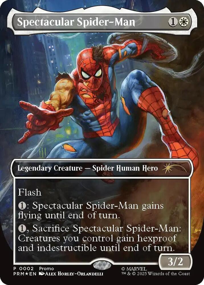 Spectacular Spider-Man (Borderless) card image
