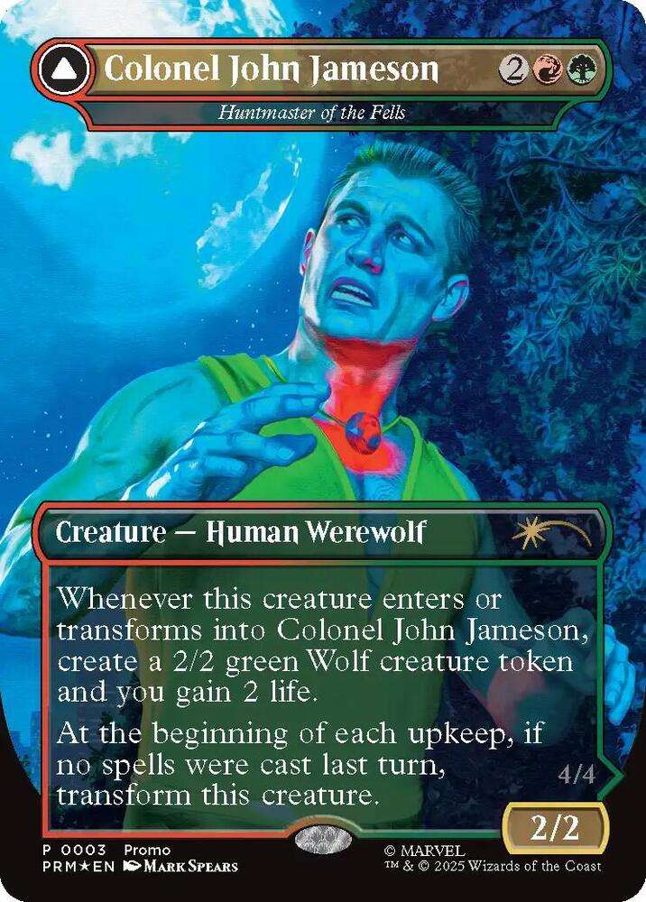 Colonel John Jameson - Huntmaster of the Fells (Borderless) card image