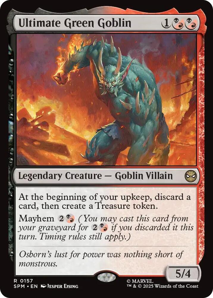 Ultimate Green Goblin card image
