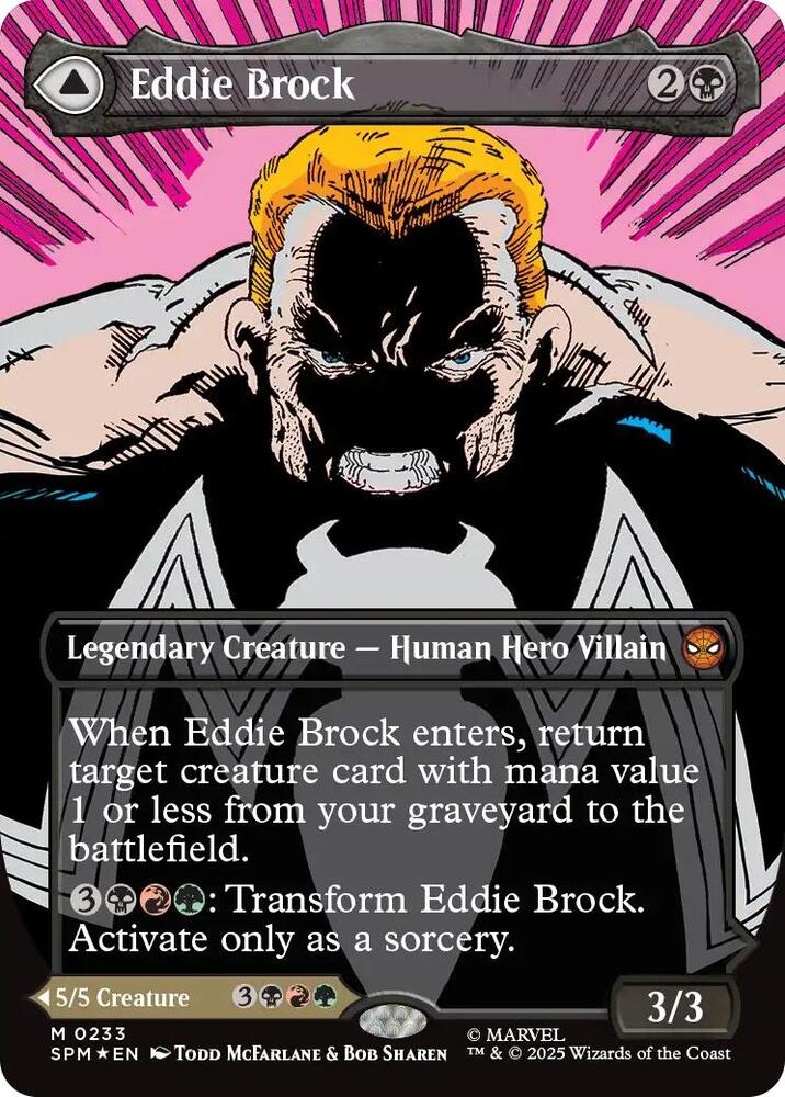 Eddie Brock (0233) (Borderless) card image