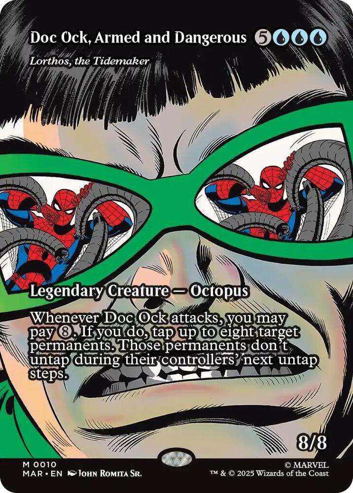 Doc Ock, Armed and Dangerous - Lorthos, the Tidemaker (Borderless) card image