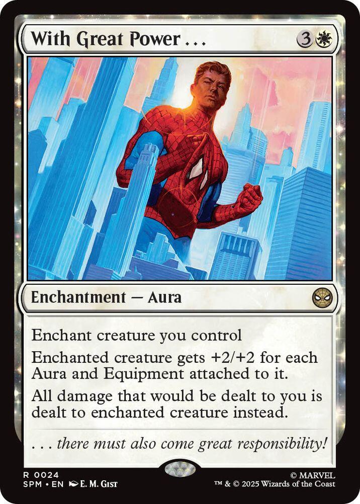With Great Power . . . card image