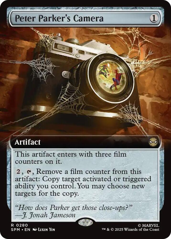 Peter Parker's Camera (Extended Art) card image