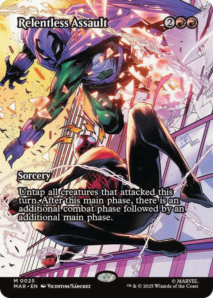 Relentless Assault (Borderless) card image