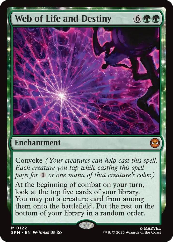 Web of Life and Destiny card image