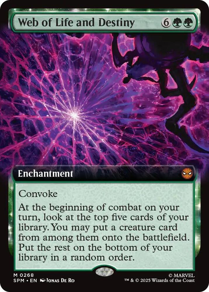 Web of Life and Destiny (Extended Art) card image
