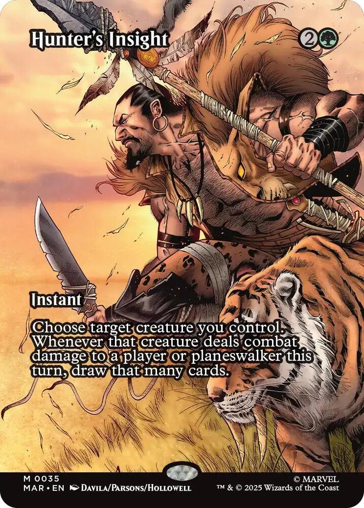 Hunter's Insight (Borderless) card image