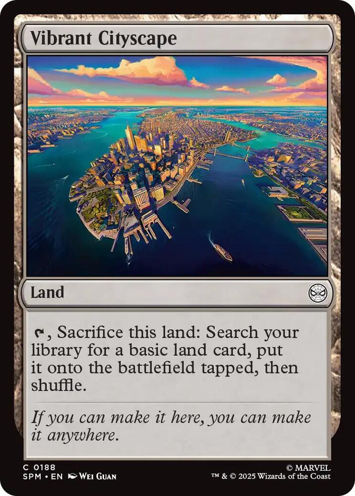 Vibrant Cityscape card image