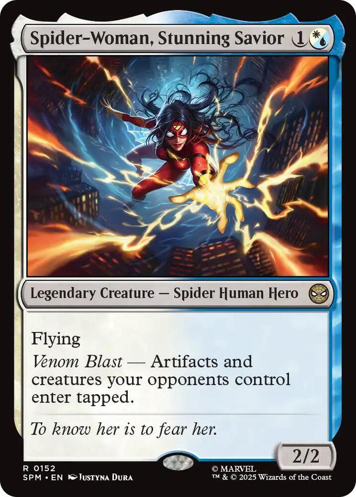 Spider-Woman, Stunning Savior card image