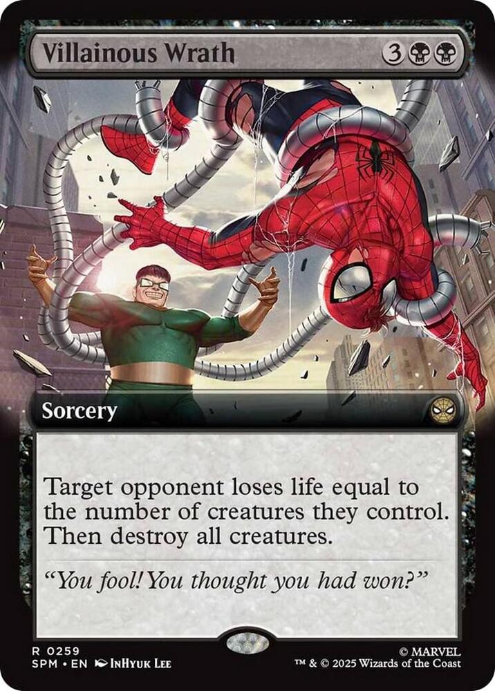 Villainous Wrath (Extended Art) card image