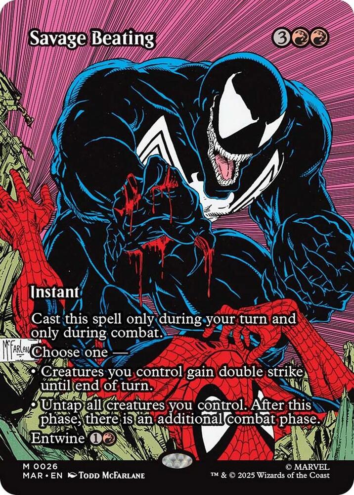 Savage Beating (Borderless) card image