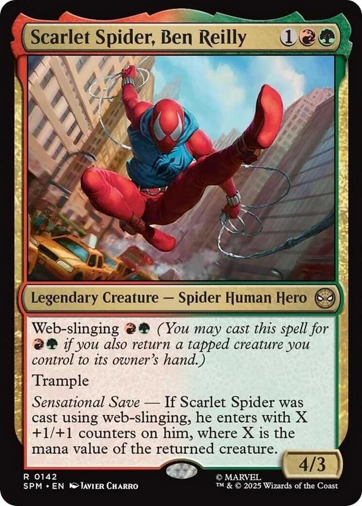 Scarlet Spider, Ben Reilly card image