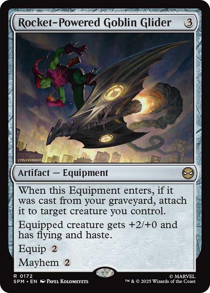 Rocket-Powered Goblin Glider card image