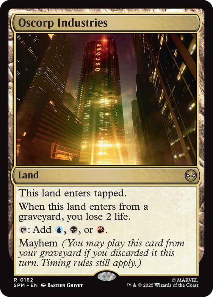 Oscorp Industries card image