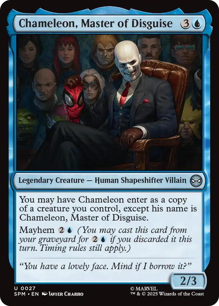 Chameleon, Master of Disguise card image