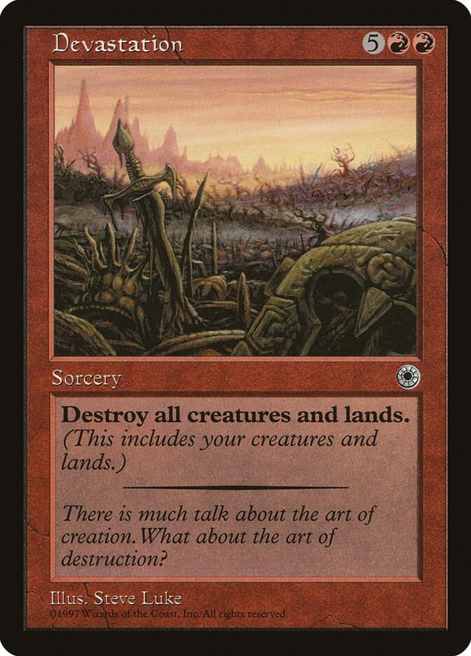 Devastation card image