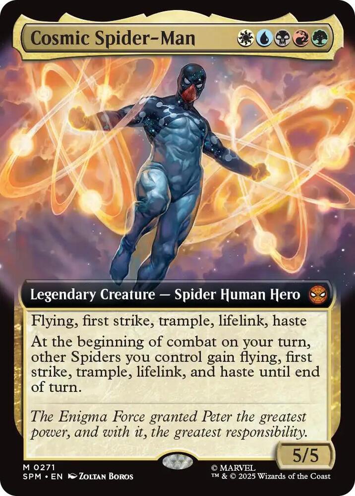 Cosmic Spider-Man (Extended Art) card image
