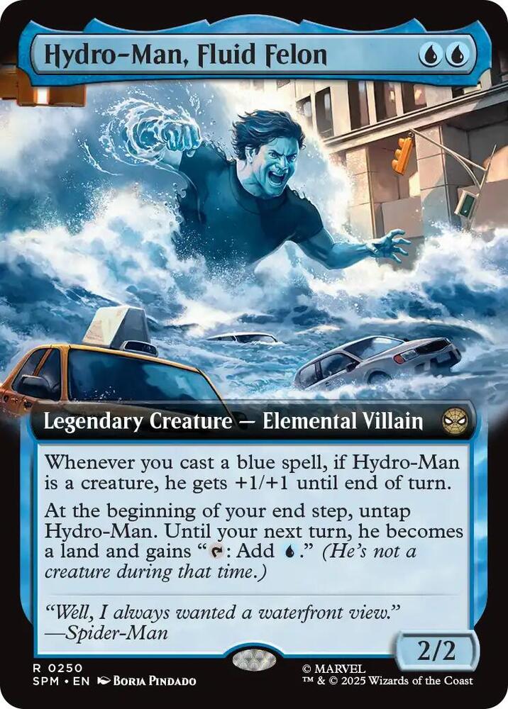 Hydro-Man, Fluid Felon (Extended Art) card image