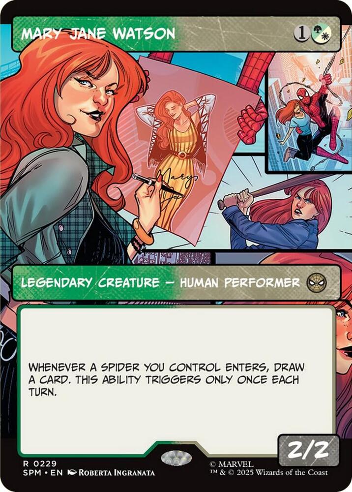 Mary Jane Watson (Borderless) card image