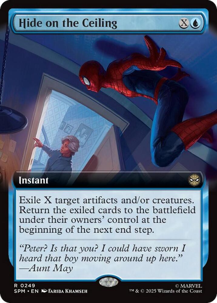 Hide on the Ceiling (Extended Art) card image