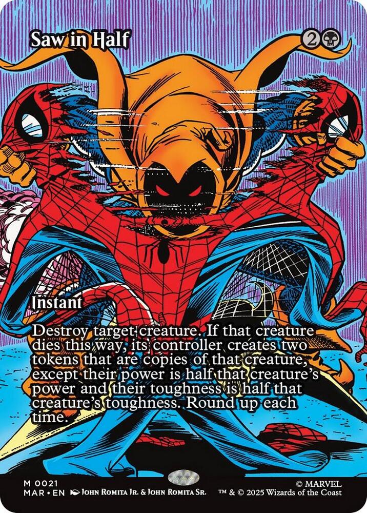 Saw in Half (Borderless) card image