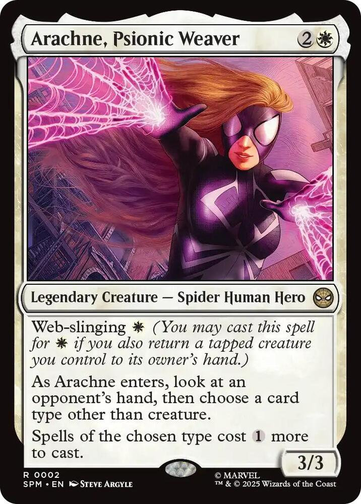 Arachne, Psionic Weaver card image