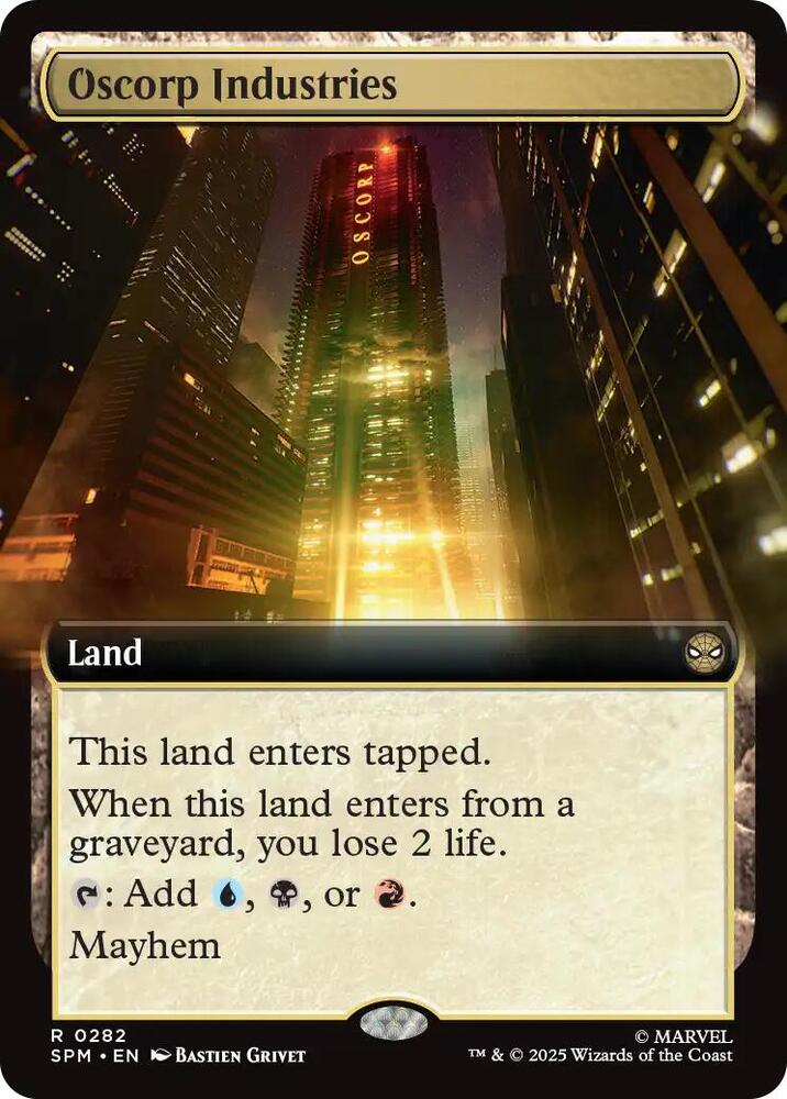 Oscorp Industries (Extended Art) card image