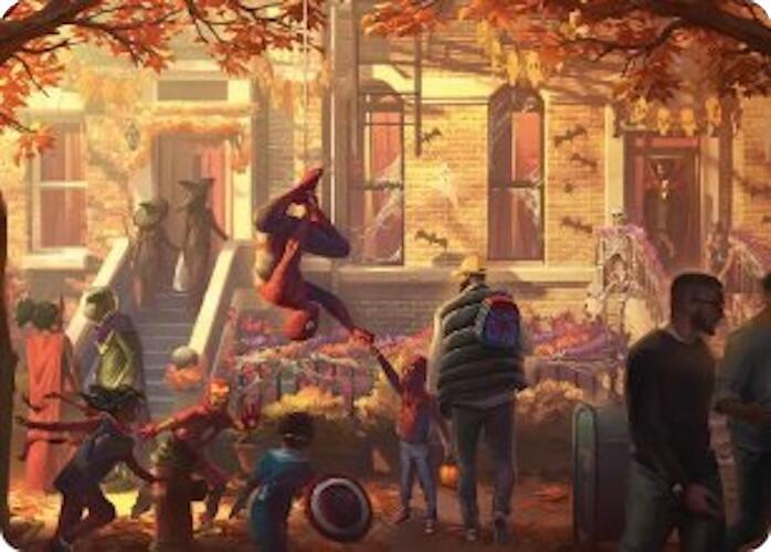 Friendly Neighborhood Art Card card image