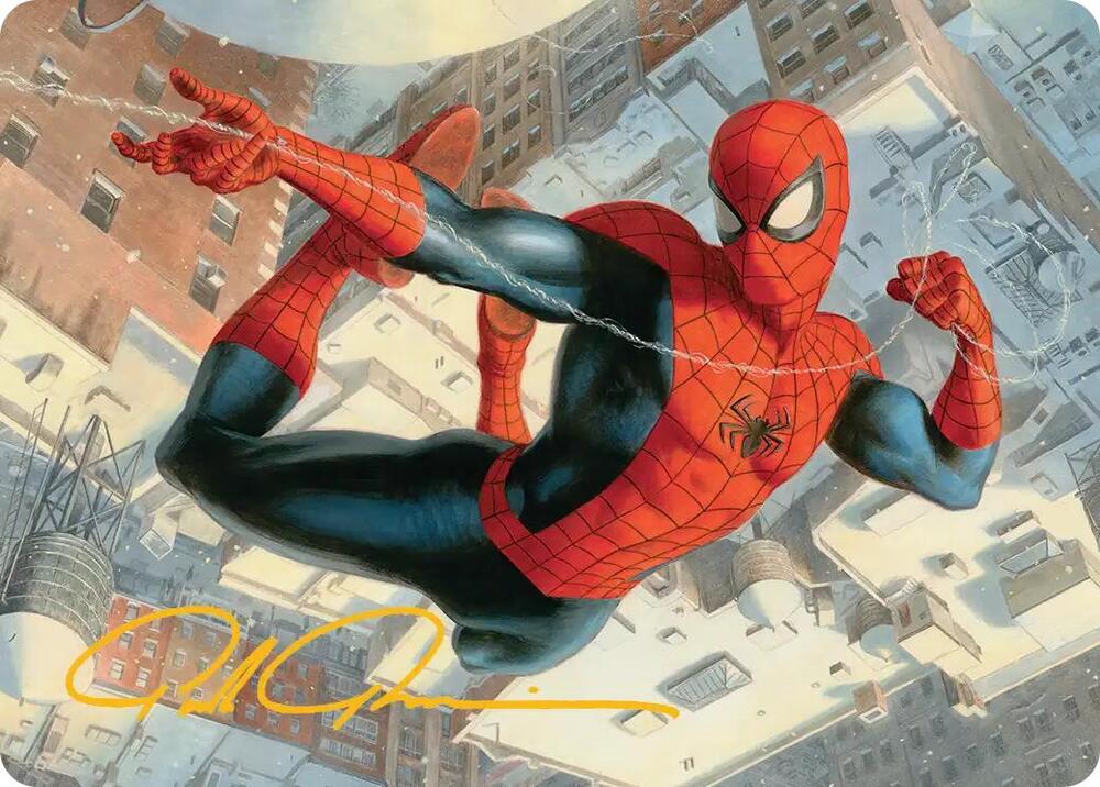 Spider-Man, Peter Parker Art Card (Gold-Stamped Signature) card image
