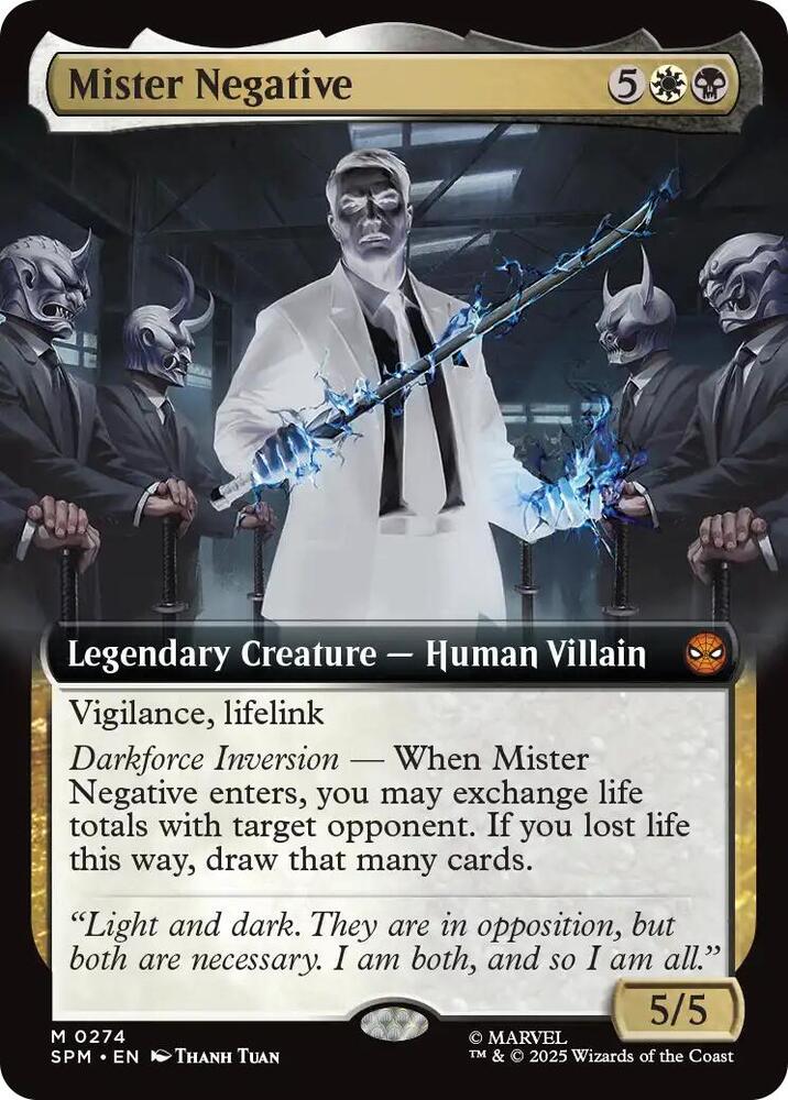 Mister Negative (Extended Art) card image
