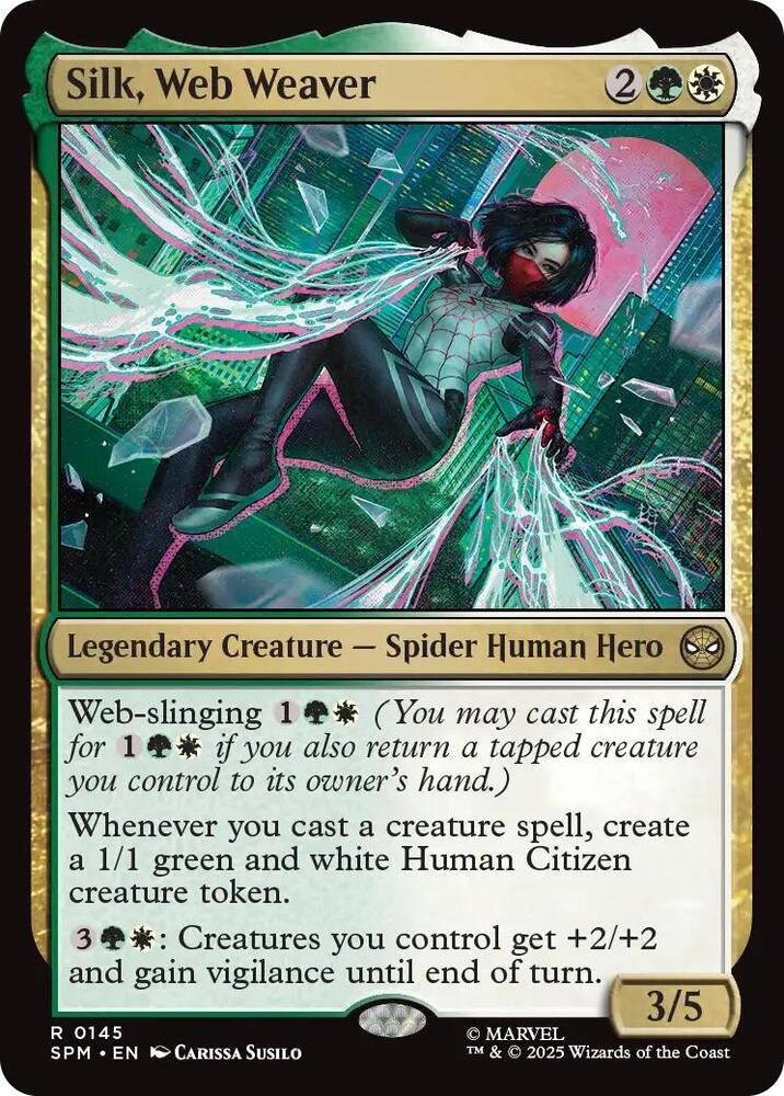 Silk, Web Weaver card image