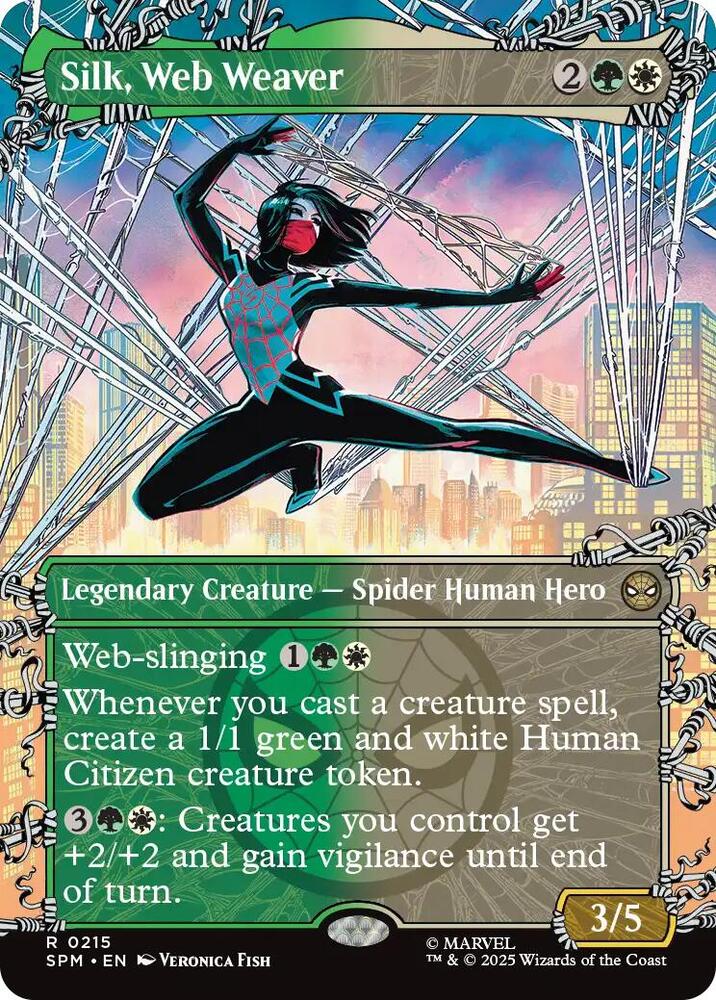 Silk, Web Weaver (Borderless) card image